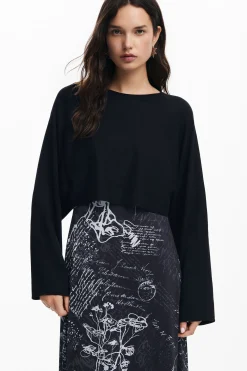 Roupa De Malha|Vestidos E Macacões<Desigual Vestido midi combinado