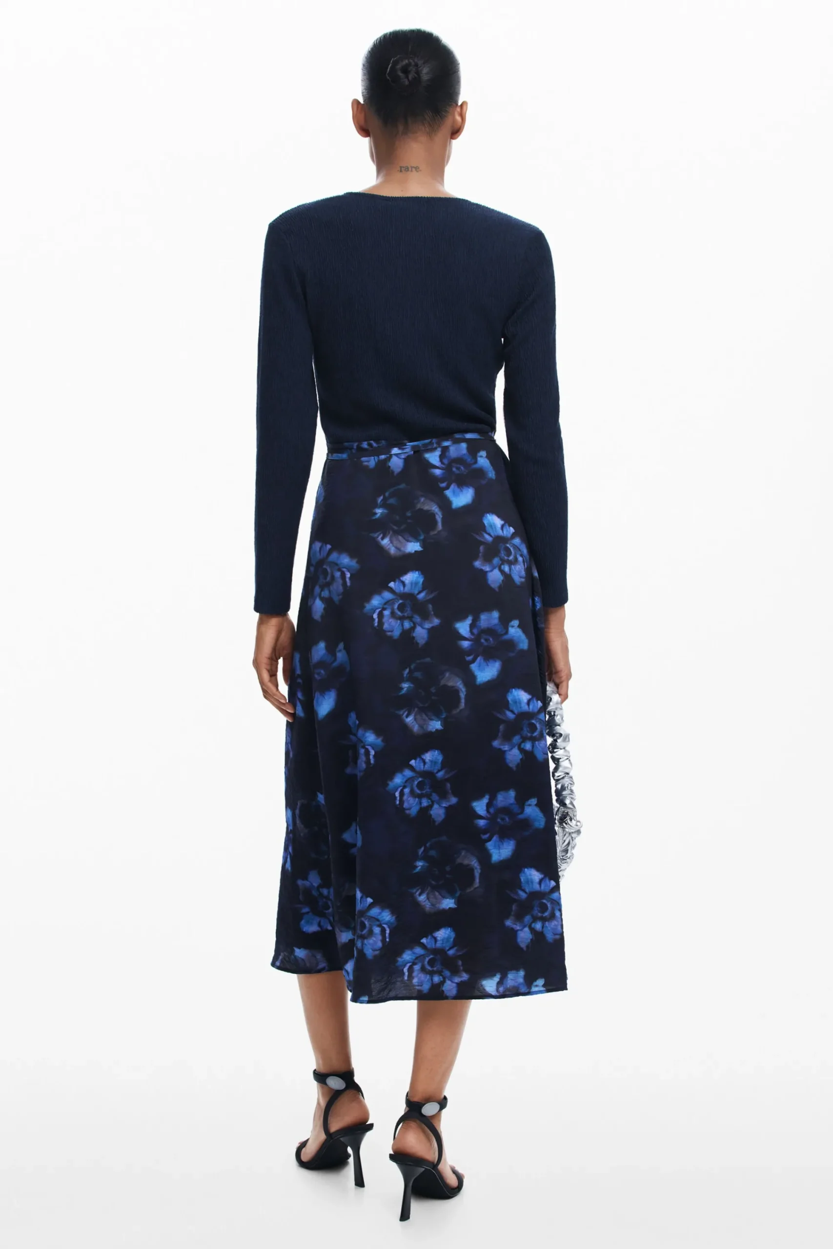 Vestidos E Macacões<Desigual Vestido midi combinado