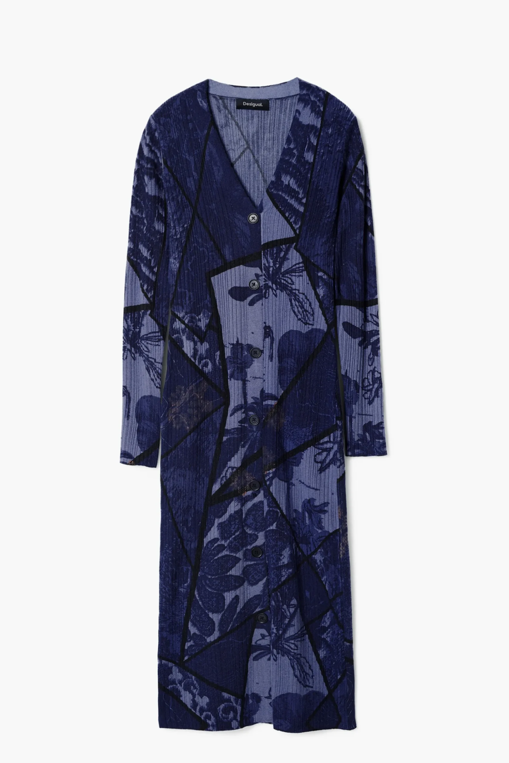Roupa De Malha|Vestidos E Macacões<Desigual Vestido midi de flores