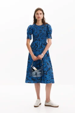 Vestidos E Macacões<Desigual Vestido midi de flores