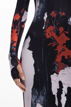 Vestidos E Macacões<Desigual Vestido midi estampado Maitrepierre