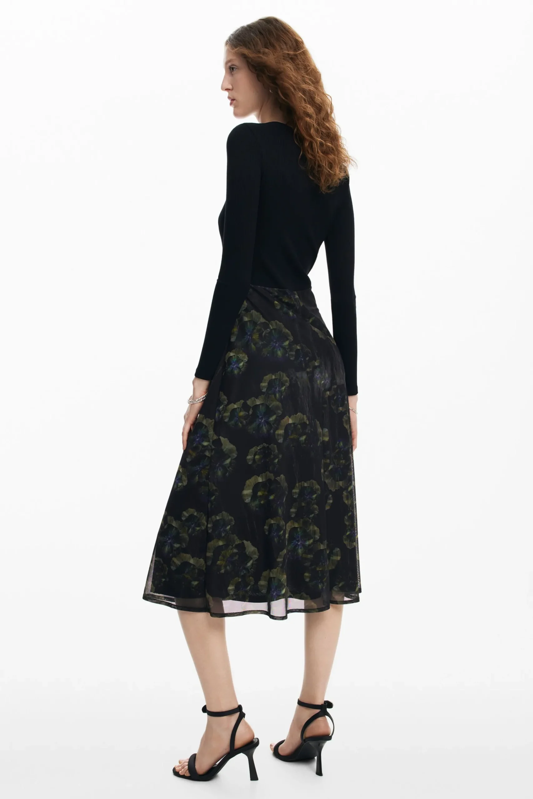 Vestidos E Macacões<Desigual Vestido midi floral M. Christian Lacroix