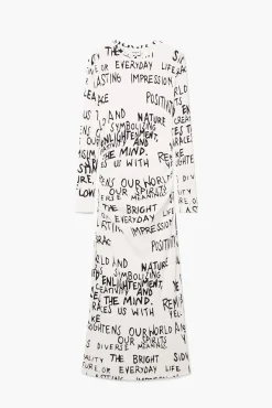 Roupa De Malha|Vestidos E Macacões<Desigual Vestido midi frase