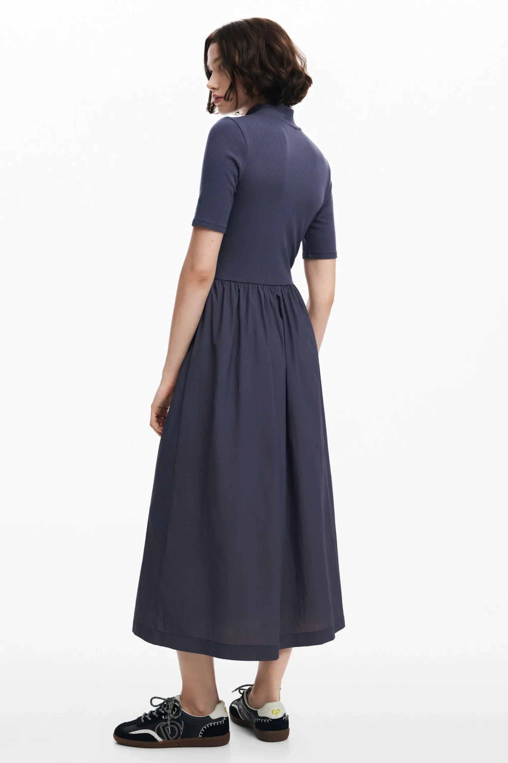 Vestidos E Macacões<Desigual Vestido midi híbrido