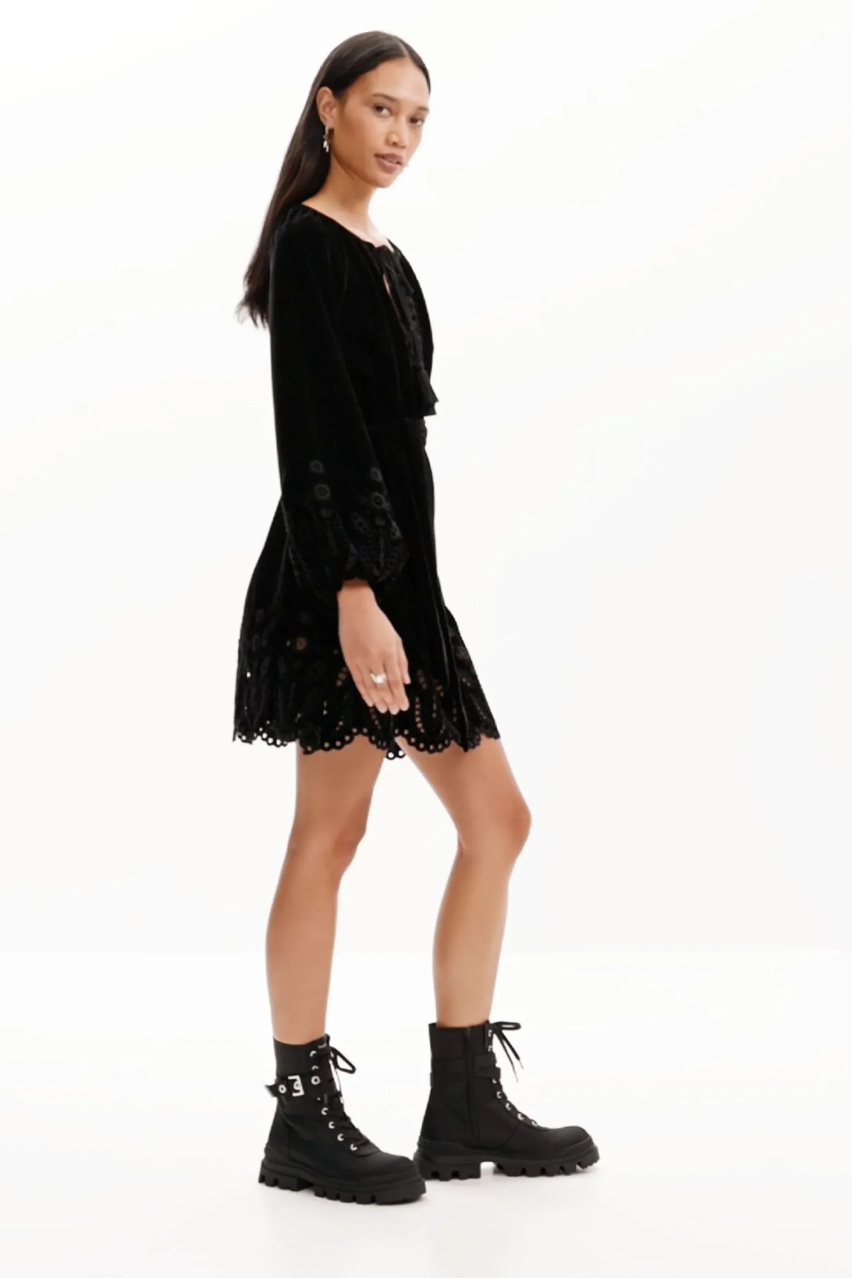 Vestidos E Macacões<Desigual Vestido mini bordado