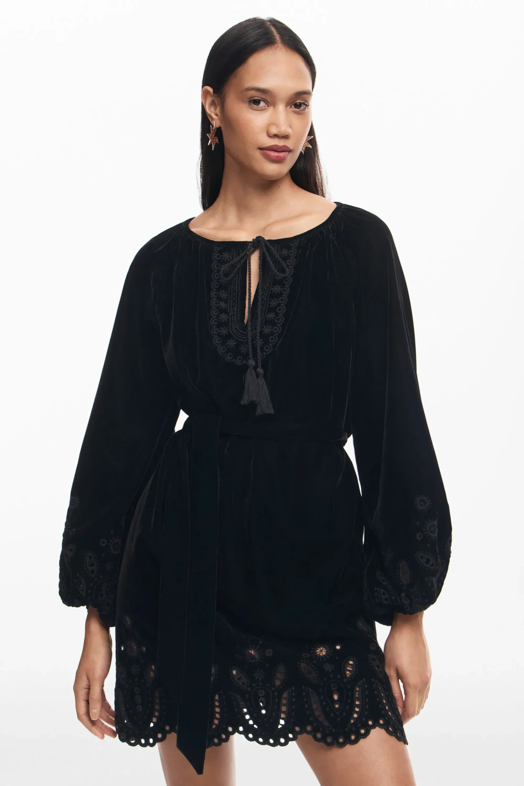 Vestidos E Macacões<Desigual Vestido mini bordado