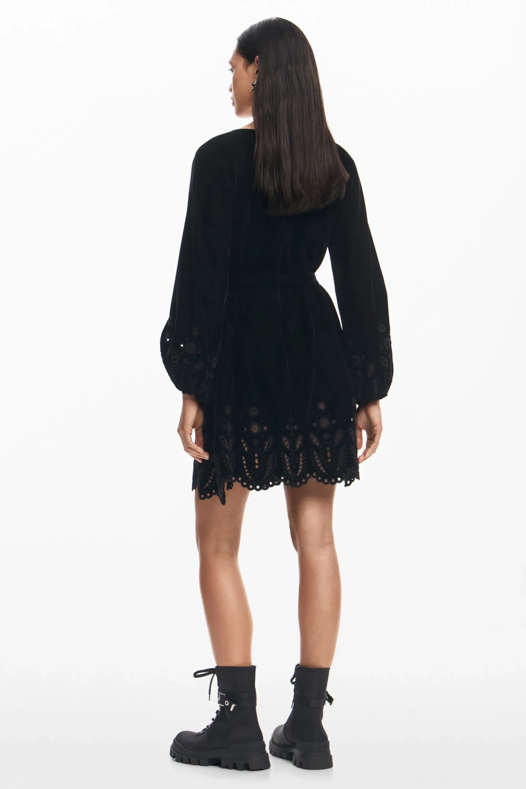 Vestidos E Macacões<Desigual Vestido mini bordado