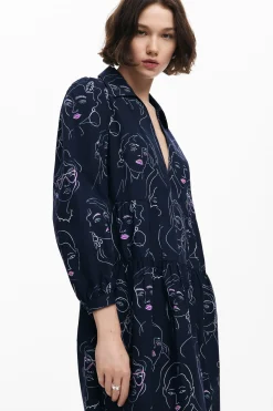 Vestidos E Macacões<Desigual Vestido mini caras