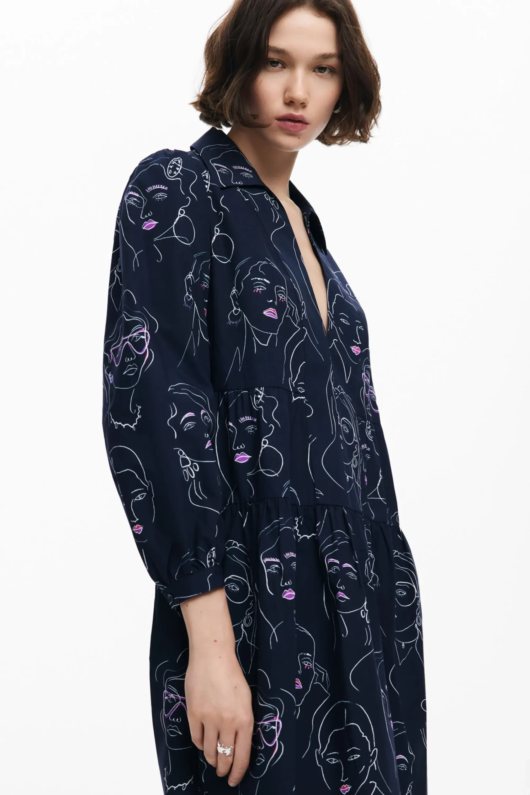 Vestidos E Macacões<Desigual Vestido mini caras