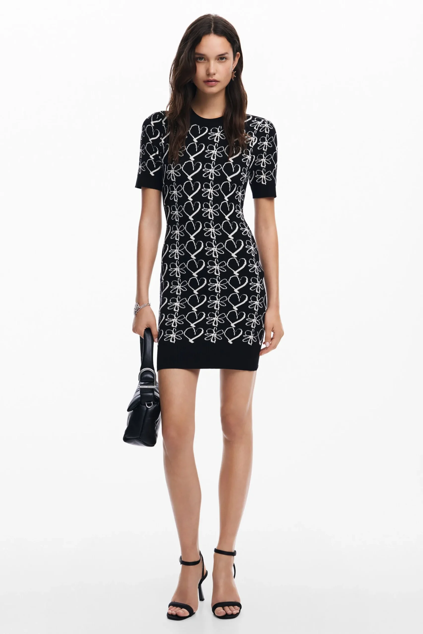 Roupa De Malha|Vestidos E Macacões<Desigual Vestido mini estampado M. Christian Lacroix