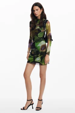 Vestidos E Macacões<Desigual Vestido mini estampado M. Christian Lacroix