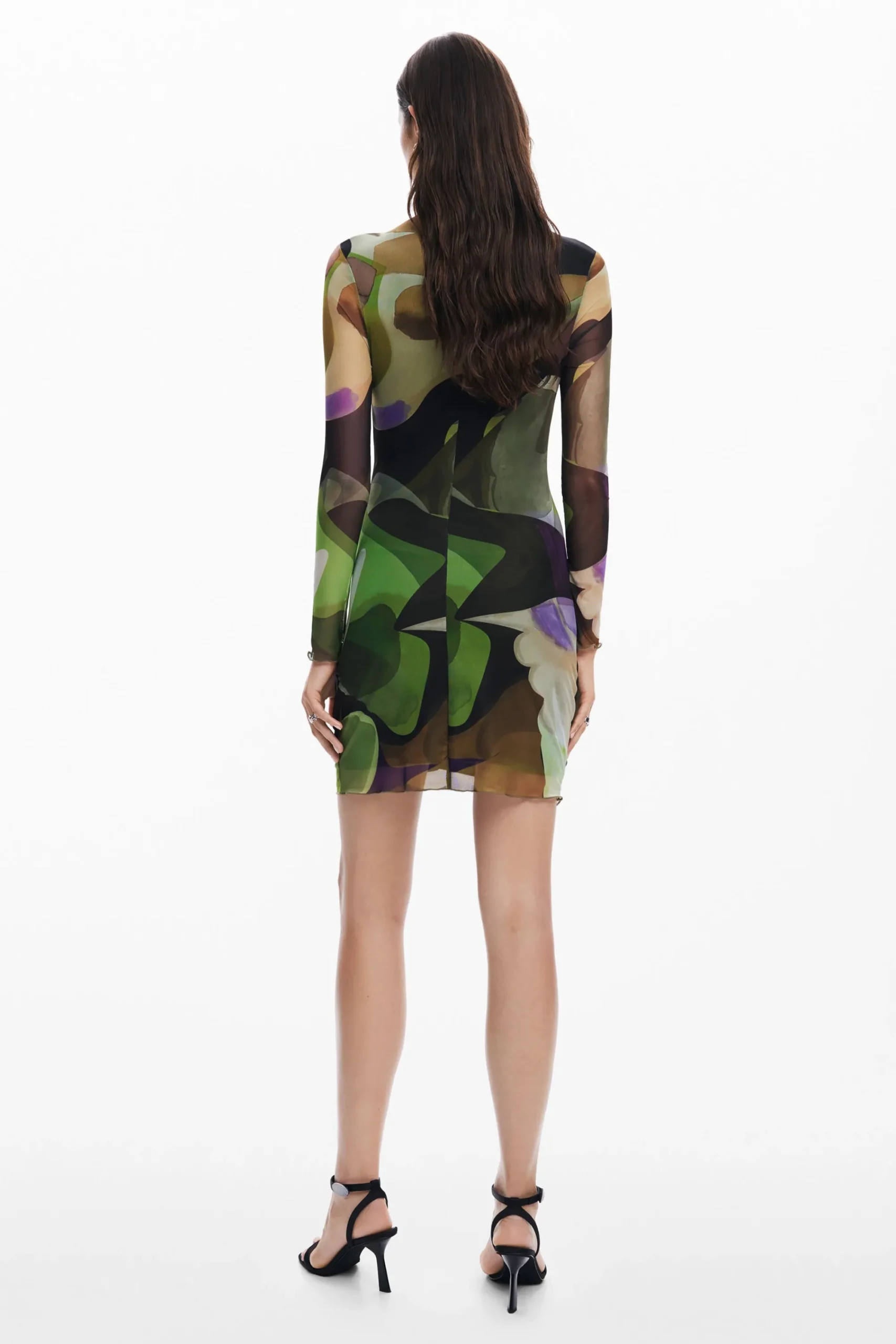 Vestidos E Macacões<Desigual Vestido mini estampado M. Christian Lacroix