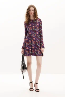 Vestidos E Macacões<Desigual Vestido mini flores M. Christian Lacroix