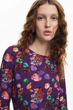 Vestidos E Macacões<Desigual Vestido mini flores M. Christian Lacroix